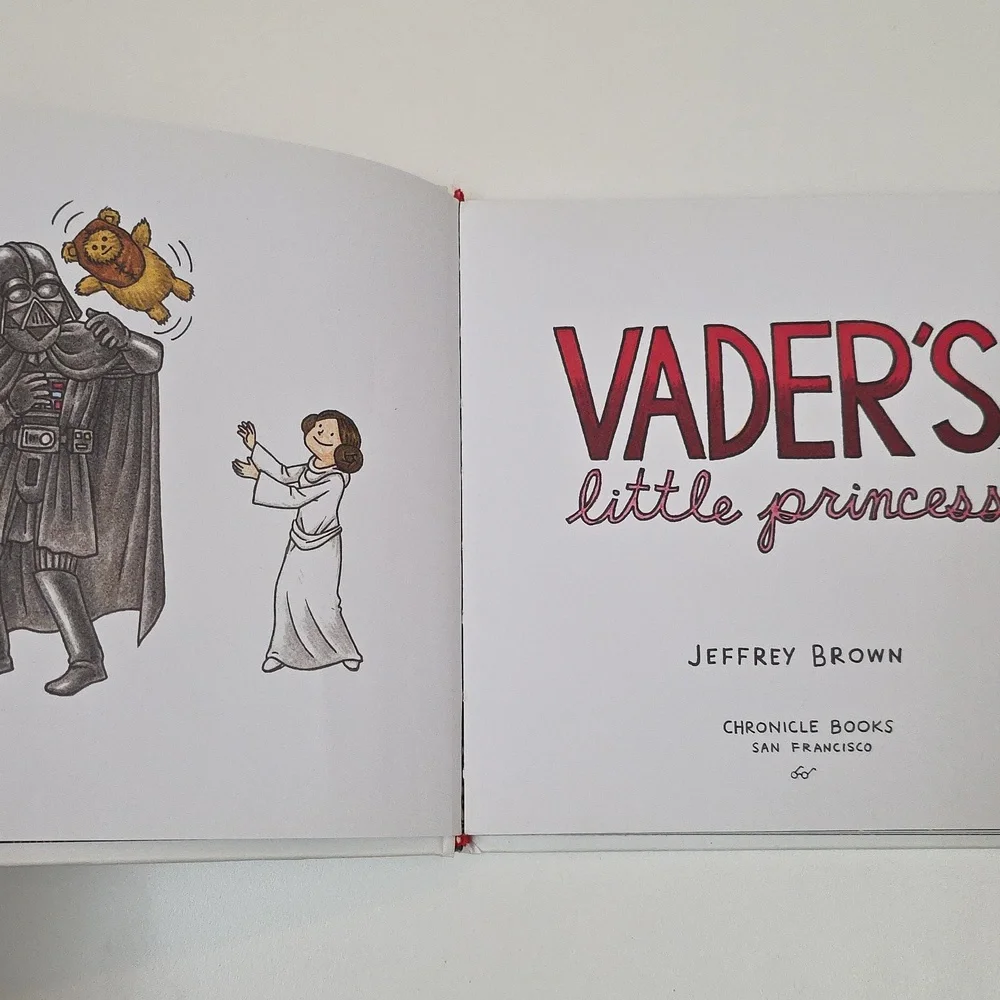 Star Wars Darth Vader Hardcover Books - Little Princess, Son, Friends, Goodnight